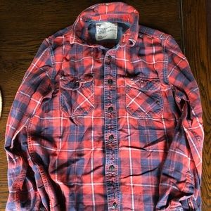 American Eagle flannel medium
